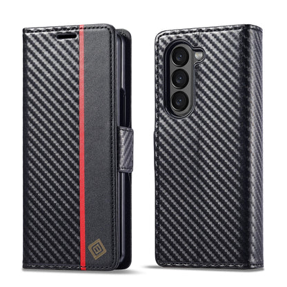Samsung Z Fold Carbon Fiber Wallet Case