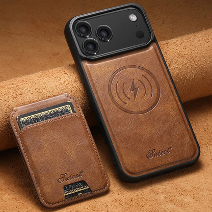 Faux Leather iPhone Cardholder Case