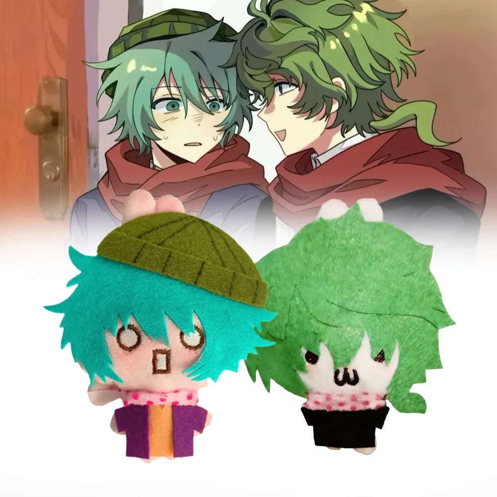 Sou Hiyori Plush Midori Plush Shin Tsukimi Plush Adventure Death Game Handmade Plushies 13cm
