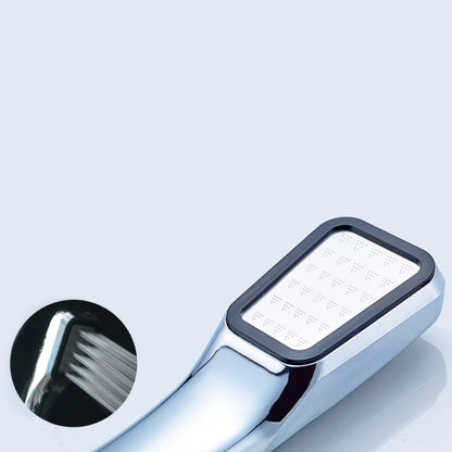 Shower Head 300 Holes Water Saving High Pressure Handheld Rectangular Bathroom Shower AccessoriesShower Head