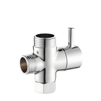 Shower showerhead, water divider, four in and four out corner valve, washing machine adapter accessories