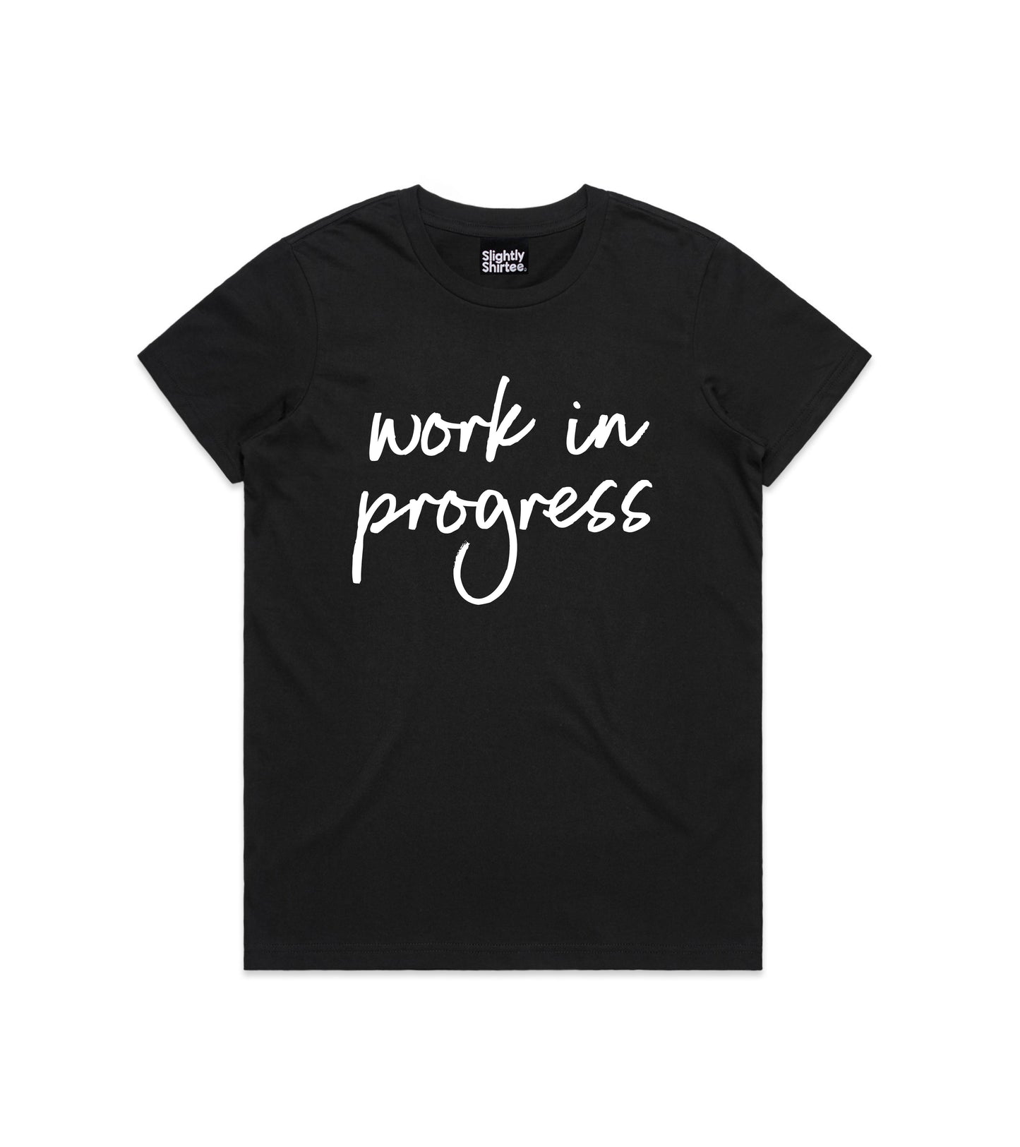 Work in Progress - Black tee