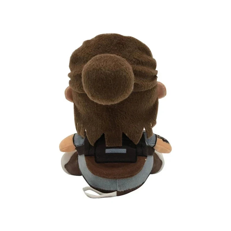 Ellie Plush Zombie Apocalypse Survivor Girl Plush Tattooed Immune Girl Plush 18cm