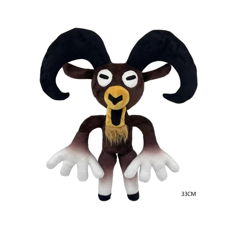 Creepy Cute Owl Stuffed Toy, Deer, Pink Deer, Ram & Bat Horror Game Plushies