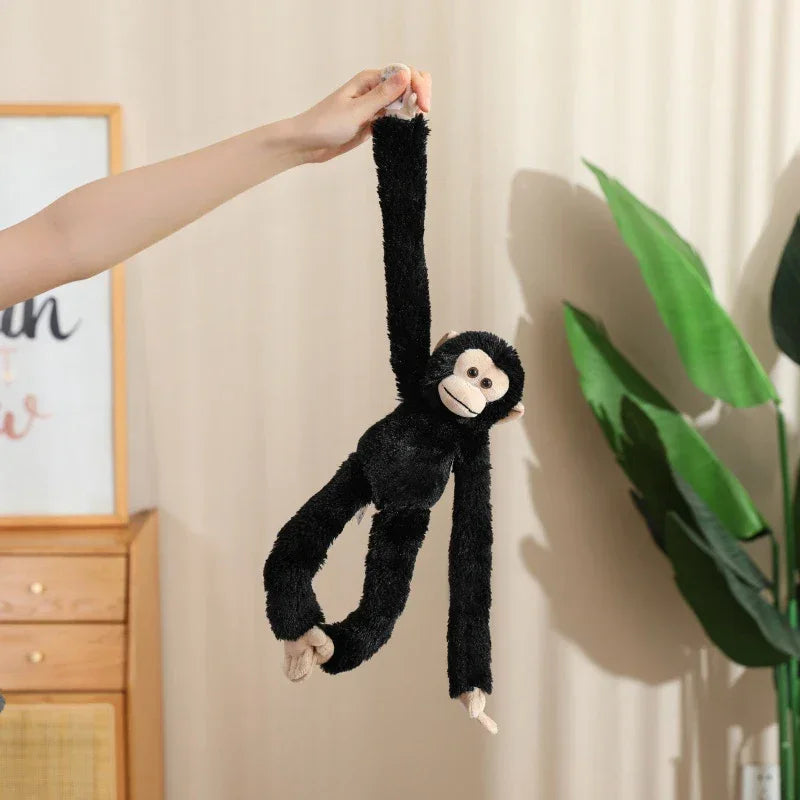 Punch Plush: Baby Japanese Macaque & Orangutan Hugging Plush Set