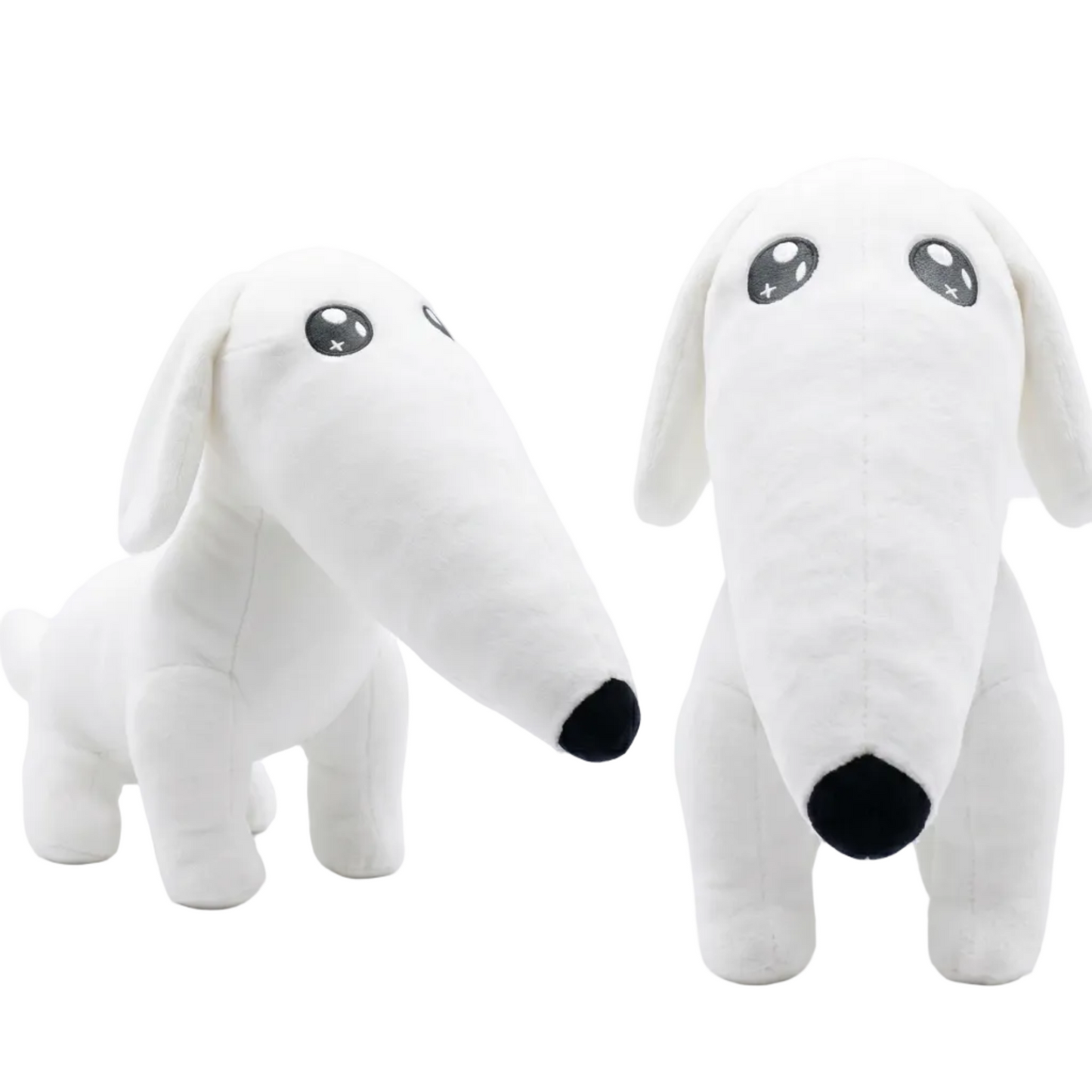 Borzoi Dog Plush Long Nose Dog Plush Let Me Do It For You Meme Handmade Plush 40cm