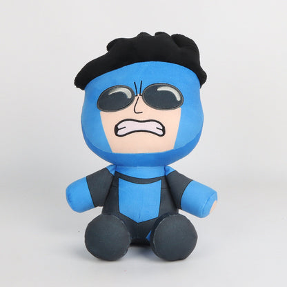 Handmade Grayson Plush Doll, Blue or Yellow Hero 25cm