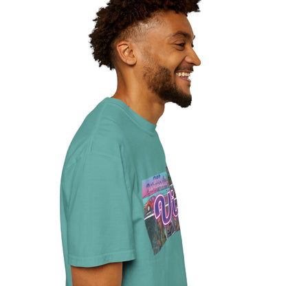 Vice City VI Retro Aesthetic Graphic Tee, Neon Miami Vibes  T-Shirt
