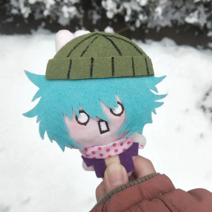 Sou Hiyori Plush Midori Plush Shin Tsukimi Plush Adventure Death Game Handmade Plushies 13cm