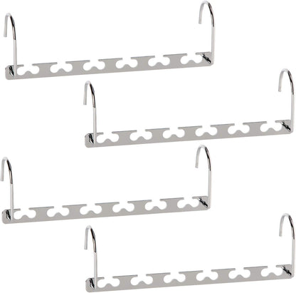 Space Saving Hangers Metal Hanger Magic Cascading Hanger Closet Clothes Organizer(4 Pack)