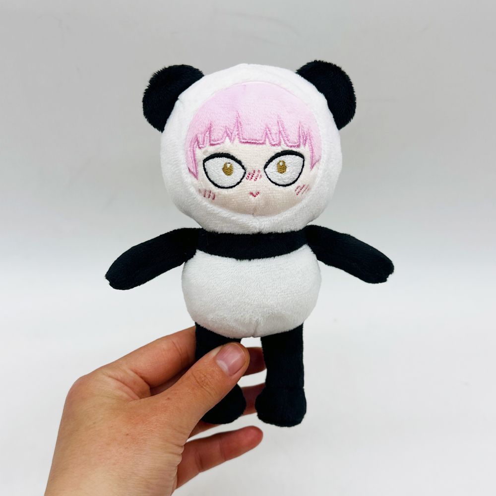 Miyu Suzuki Panda Plush You and  Are Polar Opposites Anime handmade Plush 17cm