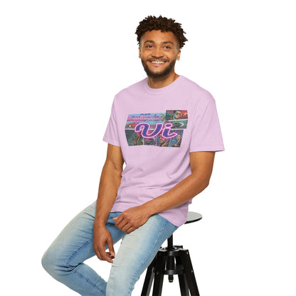 Vice City VI Retro Aesthetic Graphic Tee, Neon Miami Vibes  T-Shirt