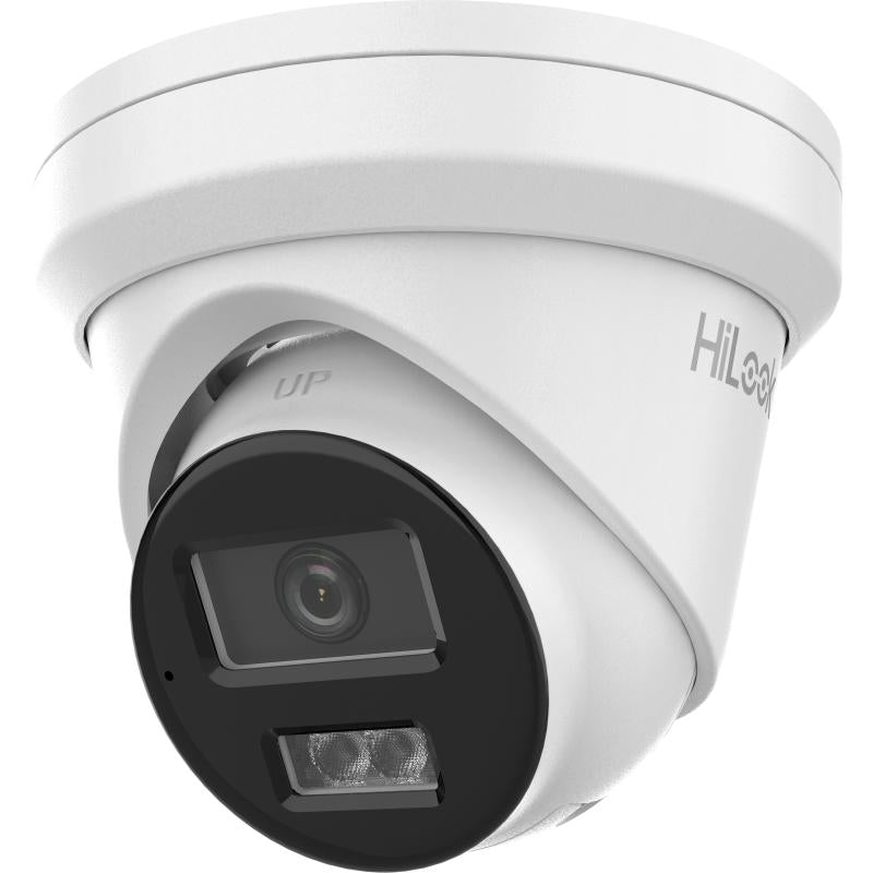 HiLook IPC-T262H-MU#AU 6MP AI Fixed Turret Network Camera – Built-in Mic, Human/Vehicle Detection, Dual IR Night Vision, IP67, H.265+