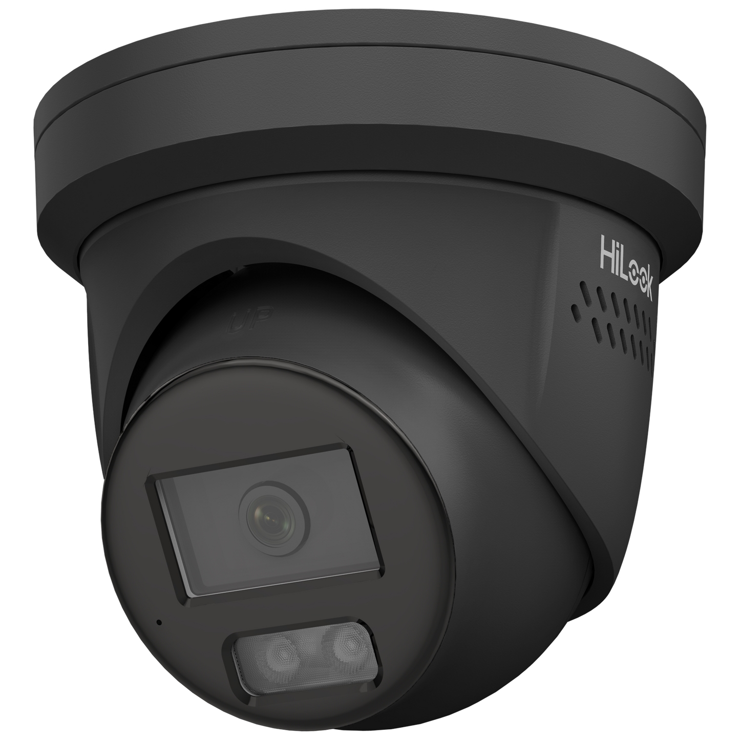 HiLook IPC-T269H2 6MP Outdoor All-In-One Flateye Turret Camera, H.265, 30m IR, With Mic, IP67 rating, 2mm