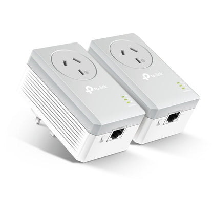 TP-Link TL-PA4010P KIT AV600 Passthrough Powerline Starter Kit 300m