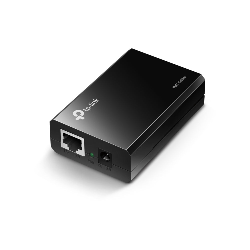 TL-POE10R | Gigabit PoE Splitter | IEEE 802.3af Compliant | Selectable 5V/9V/12V DC Output