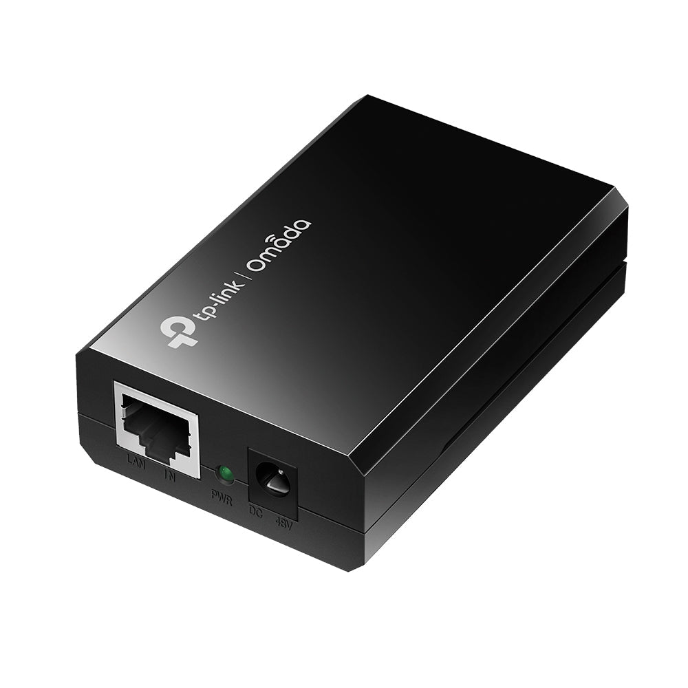 POE150S | Omada Gigabit PoE Injector | IEEE 802.3af Compliant | 48VDC | 15.4W Output
