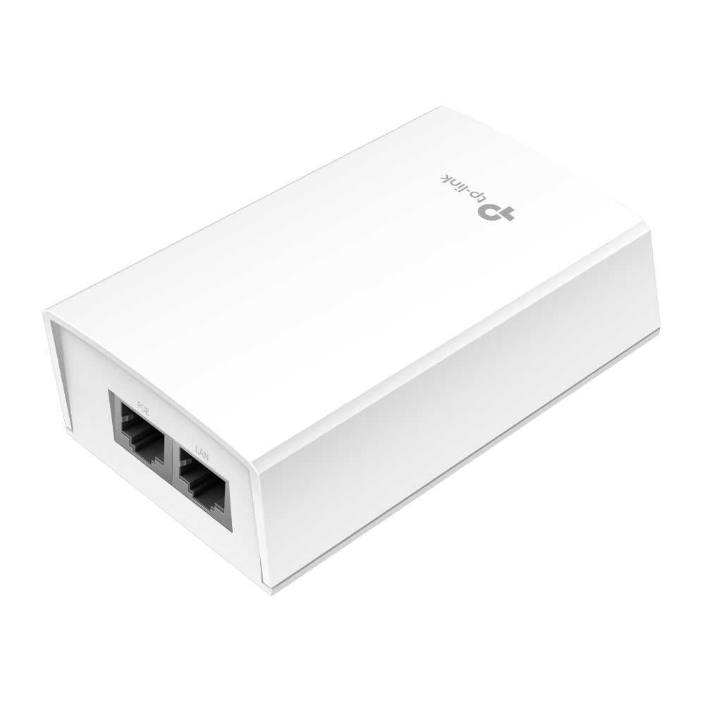 TL-POE4824G | 48V Gigabit Passive PoE Injector | Plug & Play Power for PoE-Enabled Devices