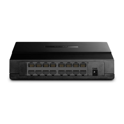 TP-Link TL-SF1016D | 16-Port 10/100Mbps Desktop Ethernet Switch | Energy-Efficient | Plug & Play