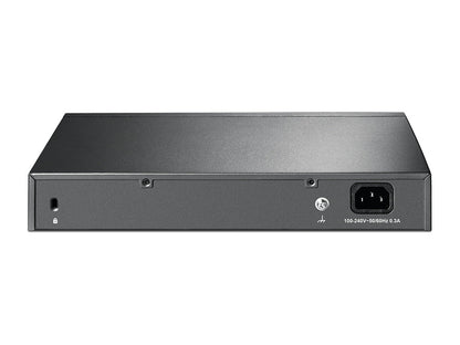TP-Link TL-SF1016 | 16-Port 10/100Mbps Rackmount Ethernet Switch | Energy-Efficient | Fanless | Plug & Play