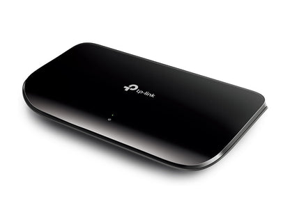 TP-Link TL-SG1008D 8-Port Gigabit Desktop Switch | Green Ethernet | Plug & Play | Compact Plastic Housing