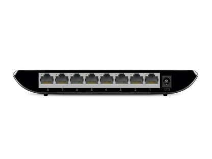 TP-Link TL-SG1008D 8-Port Gigabit Desktop Switch | Green Ethernet | Plug & Play | Compact Plastic Housing