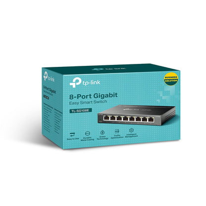 TP-Link TL-SG108E 8-Port Gigabit Easy Smart Switch |