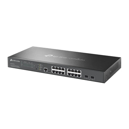 TP-Link SG3218XP-M2 – Omada 16-Port 2.5G and 2-Port 10GE SFP+ L2+ Managed Switch with 8-Port PoE+
