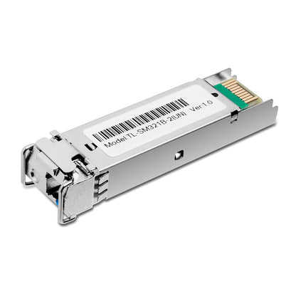 TP-Link TL-SM321B-2 | 1000Base-BX WDM Bi-Directional SFP Module – 2km LC Simplex | DDM | MSA Compliant