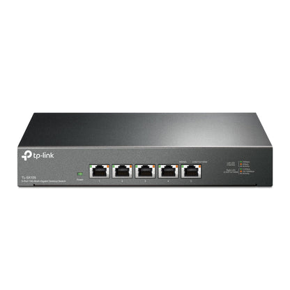 TP-Link TL-SX105 5-Port 10G Multi-Gigabit Desktop Switch | Ultra-High-Speed Networking for Home & Business