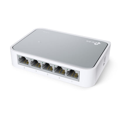 5-Port 10/100Mbps Desktop Ethernet Switch | Energy-Efficient, Plug & Play LAN Expansion