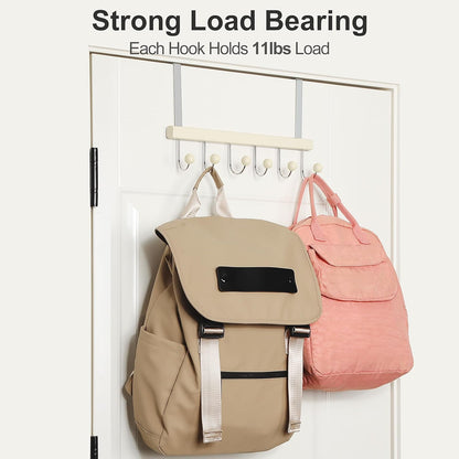 TOPIA HANGER Over The Door Hooks for Hanging, Hoodie Hangers