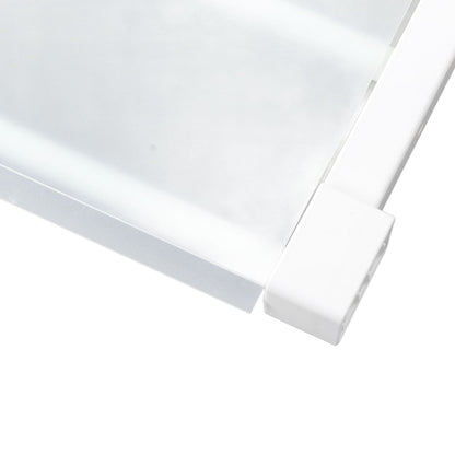 Tension Rod Shelf 14.2 Inch Width Nail Free Expandable Storage Rack for Cabinet Wardrobe 38 to 55cm /15 to 21.7in