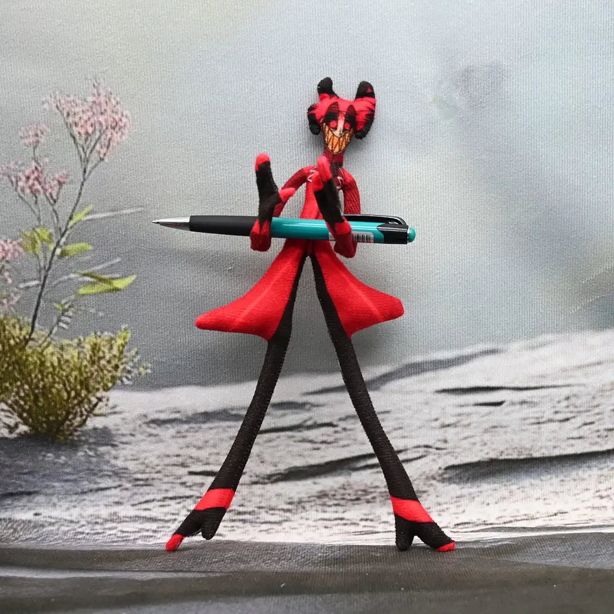 Hazbin Hotel Plush Collection - Velvette, Alastor, Vox, & Niffty Skeleton Plush - 28cm/7.87 inch