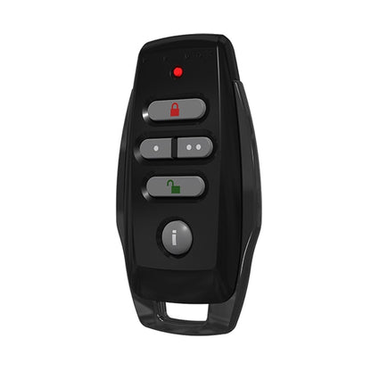 Paradox REM25 Two-Way Wireless Remote Control – Slim Black/white Design, 433MHz | Secure Arm/Disarm, Visual & Audio Feedback