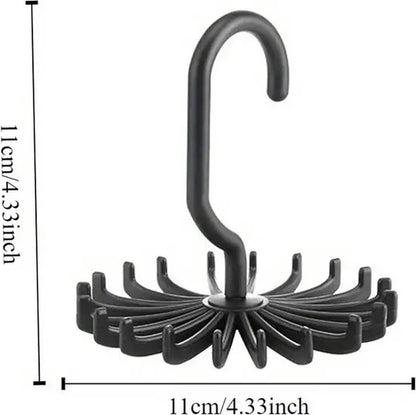 Tie Hanger | Tie Hanger | Tie Organizer | Tie Hook | Hang 20 Ties | White