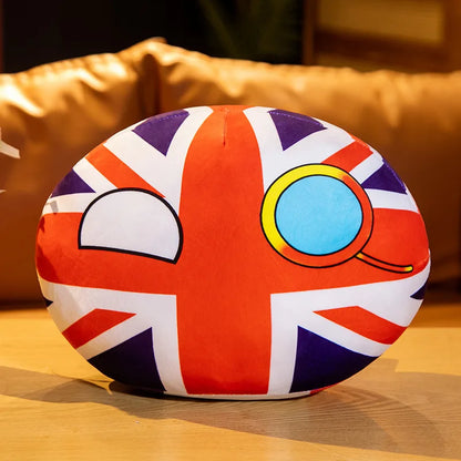 Countryball Plush Flag Plushes Polandball Stuffed Plushies Football Festival Plushies
