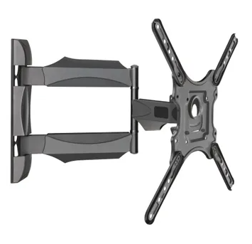 ULTRA, Monitor bracket, Wall mount, articulated & swing arm, Black, Suits LCD from 27" to 75", 31.8kg holding force, VESA 75x75, 100x100, 200x100, 200x200,400x400,Part Number: ULT-MBA27WM-3A