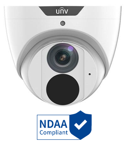 Uniview IPC3616SB-ADF28KM-I0 6MP LightHunter IR Fixed Eyeball Network Camera with Intelligent Analytics, Built-in Microphone, PoE & IP67 Protection