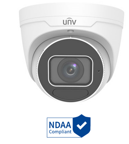 Uniview IPC3638SB-ADZK-I0 8MP HD LightHunter IR Varifocal Eyeball Network Camera Prime Series, Motorised