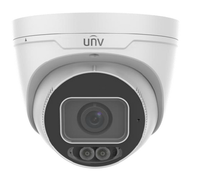 PRIME-III Series 8MP/4K IP CCTV Camera (White) - AI-Enhanced with Color Hunter IR IPC3638SE-ADF28K-WL-I0