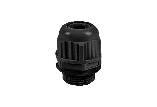 UNIVIEW Black Waterproof Cable Gland for Dome, Turret, Bullet, PTZ & Fisheye Cameras | NPT 3/4" Thread | 37 x 46mm