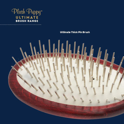 Plush Puppy Ultimate Thick Pin Brush