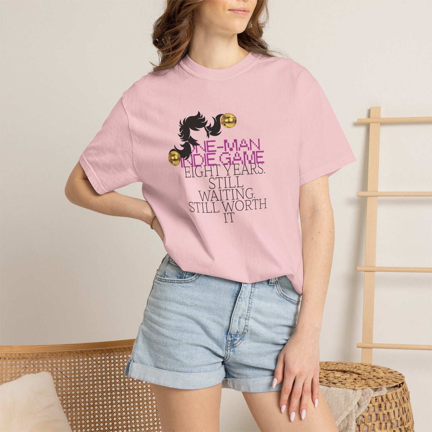 Mad Mew Mew One-Man Indie Game Retro Pixel Tee – Unisex 8-Bit Gamer Shirt