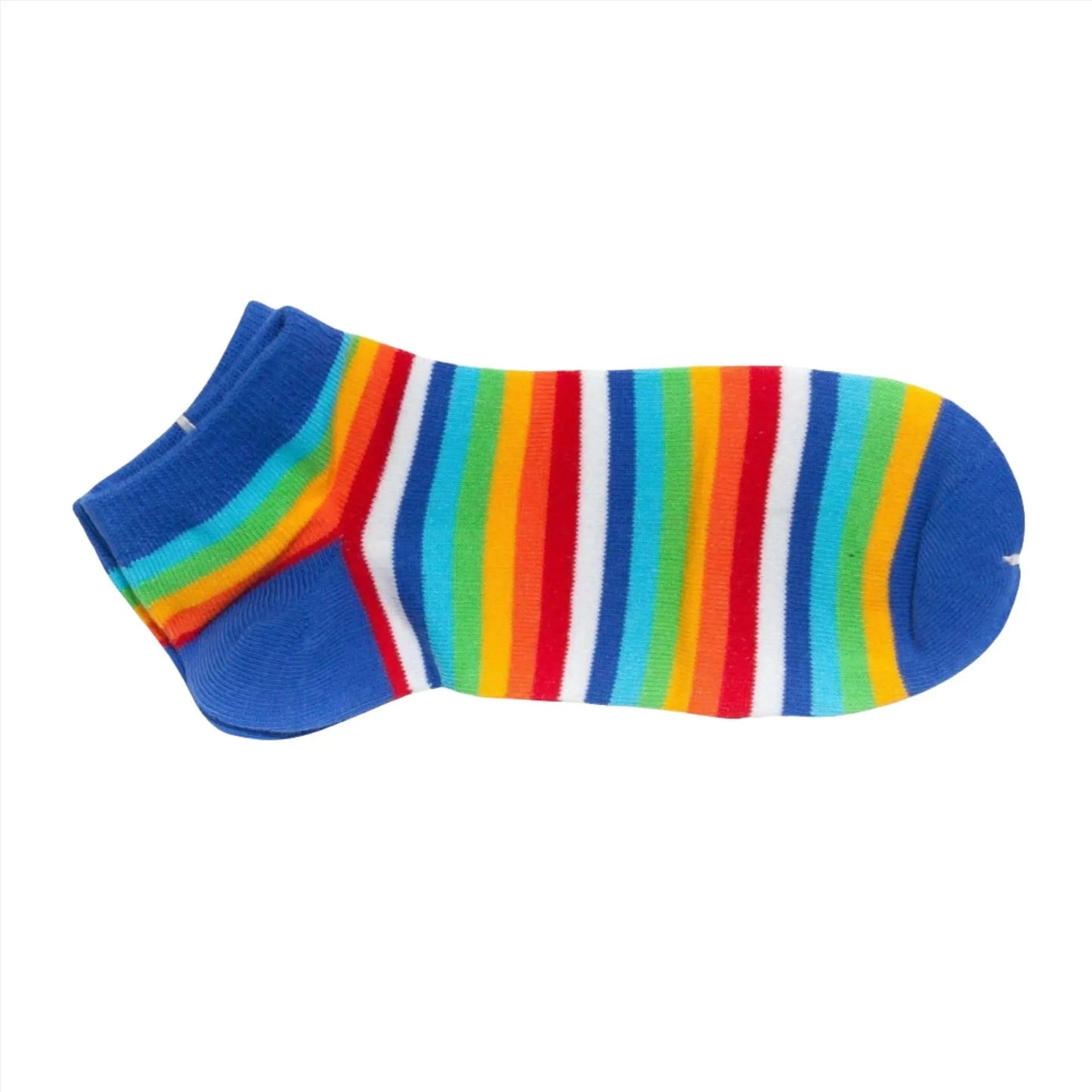 4 Pairs Rainbow Socks Ankle Cotton Socks 2-8 for Women