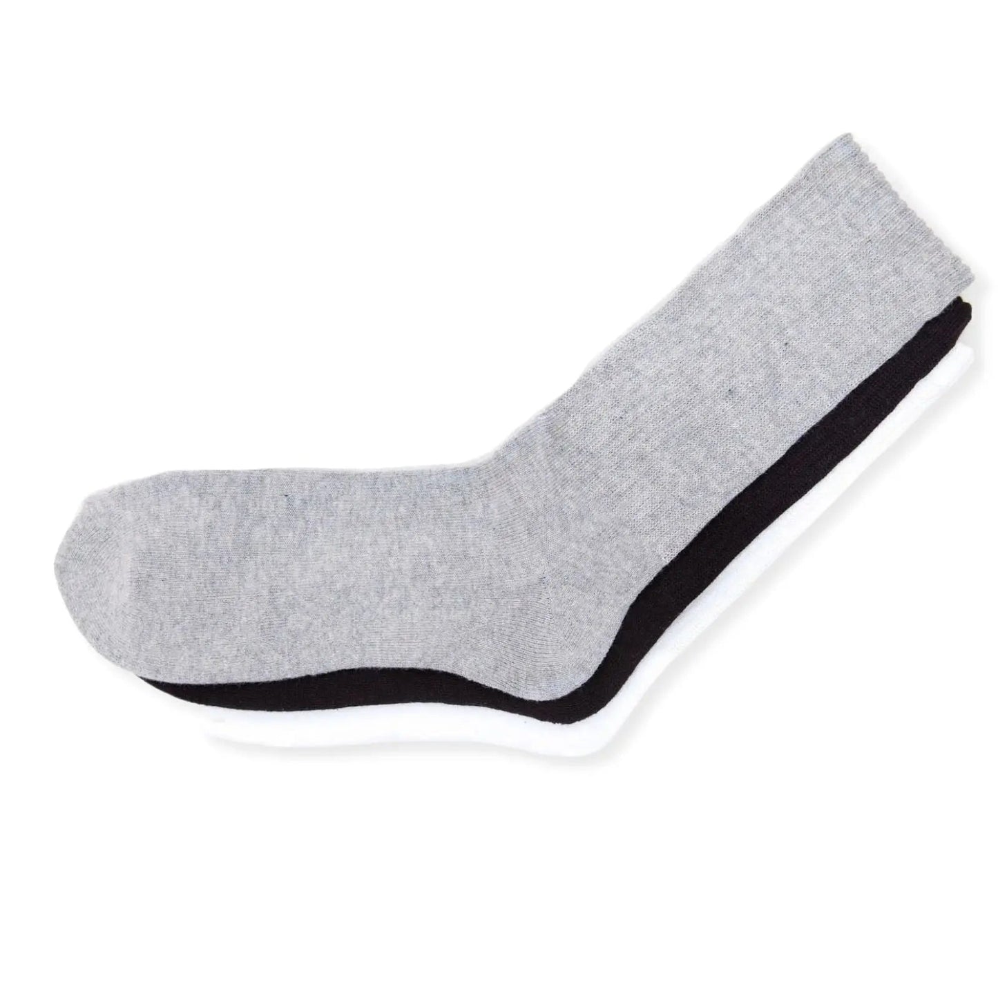 6 Pairs Cushioned Cotton Crew Sports Heavy Duty Work Socks