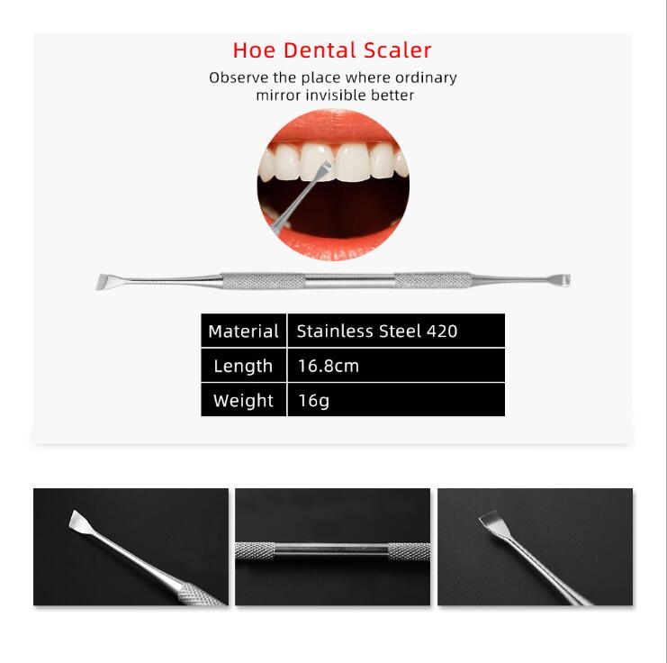Dentist Stainless Steel Tartar Remover Set of 4