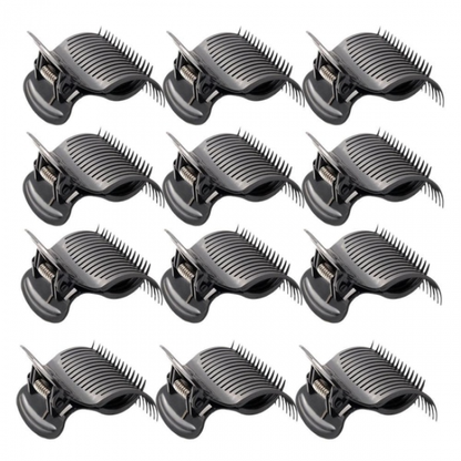 Roller Clips 12 pcs Compatible with Hair Rollers Hot Roller Clamp