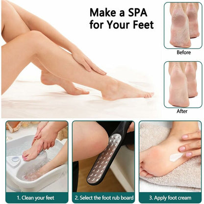 Foot File Pedicure Foot Rasp, Professional Foot File, Foot File, Different Degrees Of Wear On Both Surfaces, Dead
