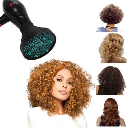 Universal Hair Dryer Diffuser Nozzle - Universal Silicone for Curls, Universal for Brushes